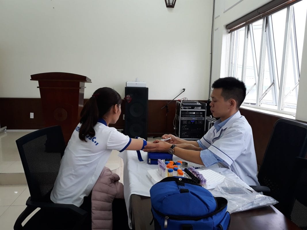 Organized the 2nd periodic health examination in 2019 for employees 11
