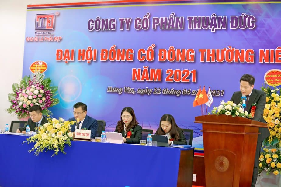 The TDP successfully organized the 2021 Annual General Meeting of Shareholders 4