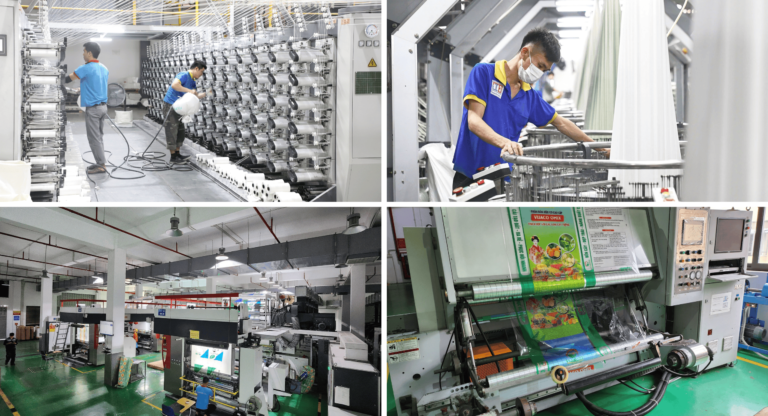 nhà máy sản xuất túi siêu thị PP Thuận Đức