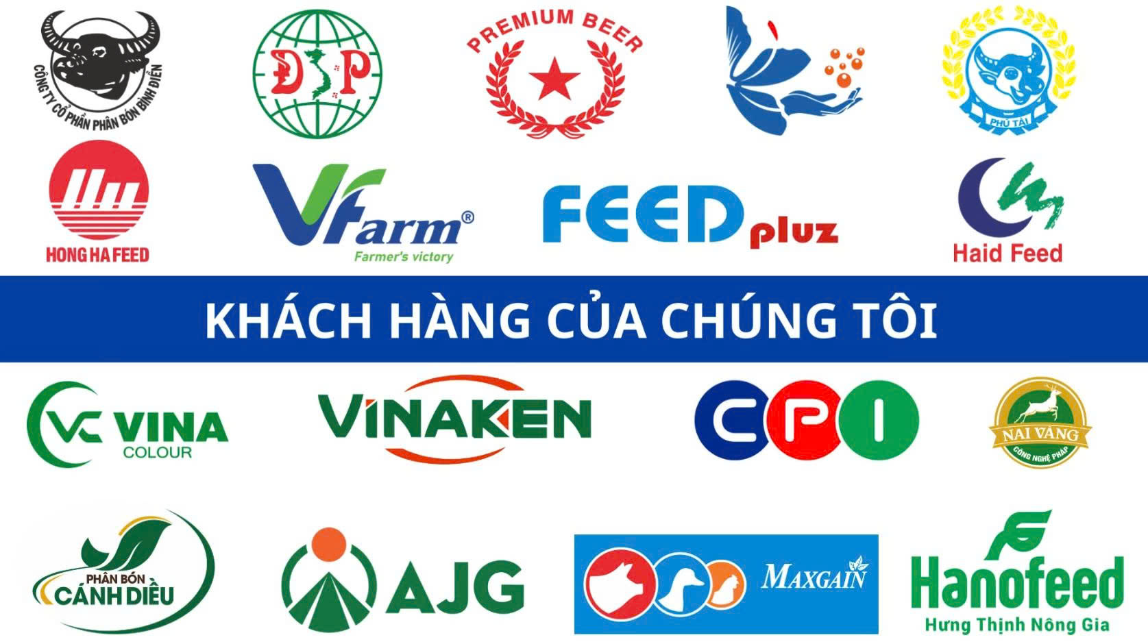 Ứng dụng của bao bì PP trong ngành phân bón, thức ăn chăn nuôi và nông sản 13 Khách hàng của Thuận Đức