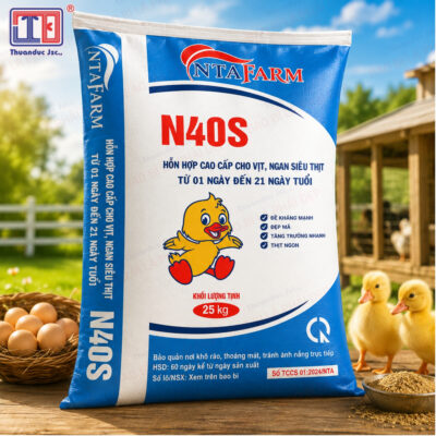 Bao bì thức ăn gia cầm PP bền chắc, in theo yêu cầu | Thuận Đức 3