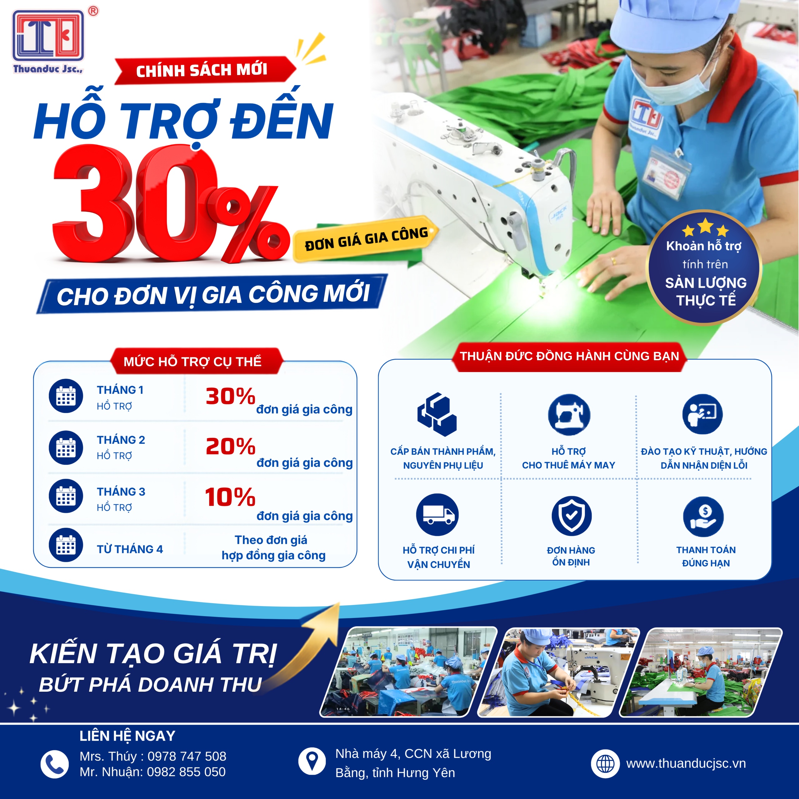 Gia công túi siêu thị tại Thuận Đức - Chính sách hỗ trợ và quy trình hợp tác 5 Gia công túi siêu thị tại Thuận Đức - Chính sách hỗ trợ và quy trình hợp tác 2