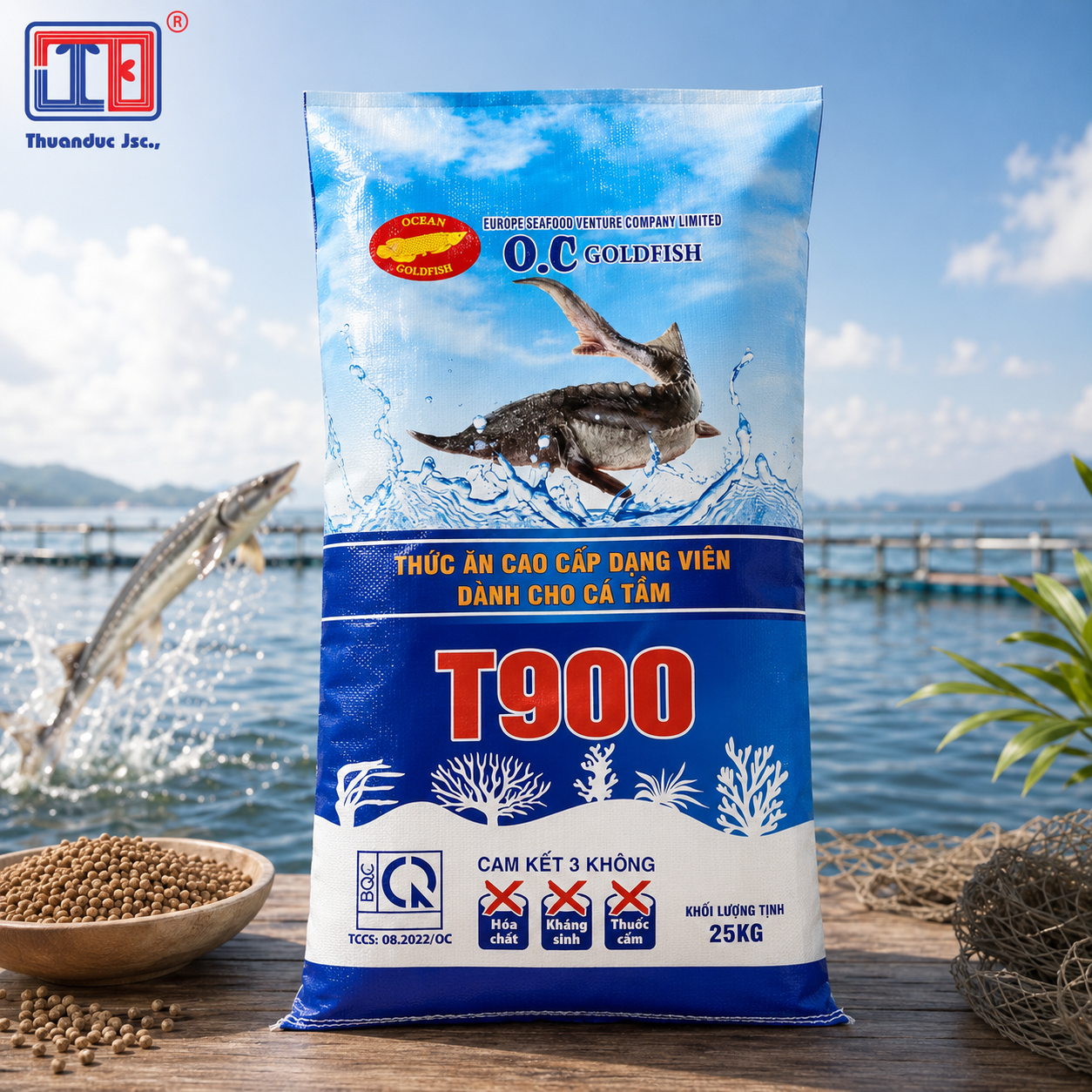 Bao đựng thức ăn thủy sản PP dệt - Giải pháp bảo quản cám cá, tôm bền chắc 6 Bao đựng thức ăn thủy sản PP dệt - Giải pháp bảo quản cám cá, tôm bền chắc 2