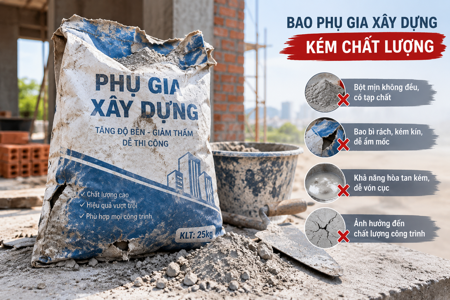 Giải pháp bao bì phụ gia xây dựng chống ẩm tuyệt đối & chịu lực cao 2